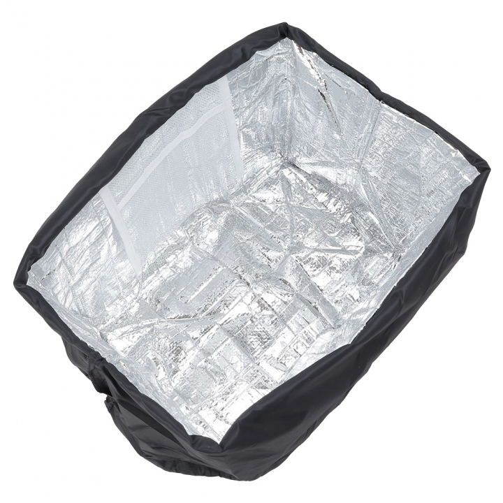 レジカゴバッグ 4WG4 [mama fiore マーマフィオーレ] Picoteeシリーズ ピコティ 保温保冷 無地 保冷バッグ トートバッグ エコバッグ レジかご 男女兼用 シンプル コンパクト レディース ブラック