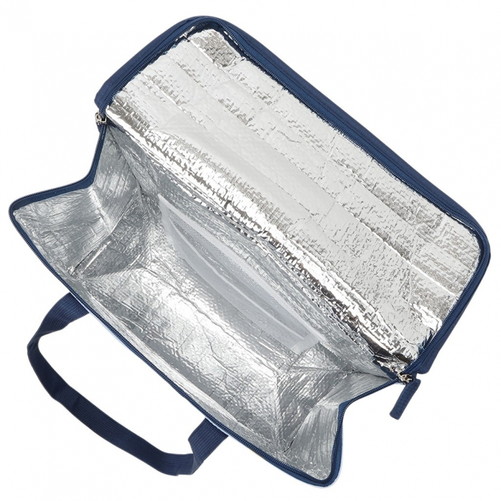  [mama fiore マーマフィオーレ] Picoteeシリーズ ピコティ BOX型 保温保冷トートバッグ 4WA1 | レジャー ネコ柄 猫 かわいい キャラクター 軽量 レディース トートバッグ 猫グッズ 便利 お買い物 ドット ブルー