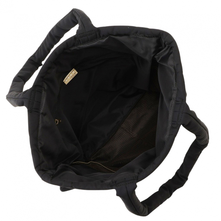 トートバッグ 6228 [chiemi sacs チエミサックス] パデッド キルト シンプル A4サイズ 推し活 レディース 00ブラック