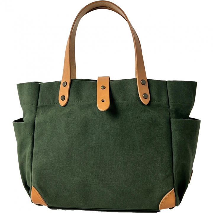 帆布工房 エイジングシリーズ 全3色 | 帆布 キャンパストート 多機能 男女兼用 レディース メンズ ユニセックス お出掛け ヌメ革 経年変化 ワイドポケット サブ サブバッグ サブバック 日本製 メイドインジャパン 国産帆布 パラフィン加工 ハンプ 00カーキ