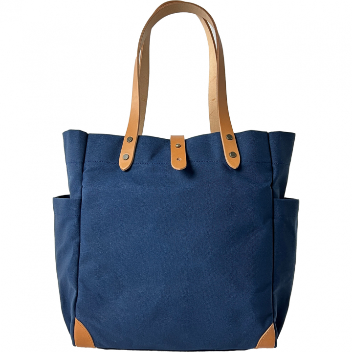 トートバッグ (M) レディース メンズ キャンバストート 日本製 国産帆布 A4 多機能 パラフィン加工 帆布工房(はんぷこうぼう) 3J10