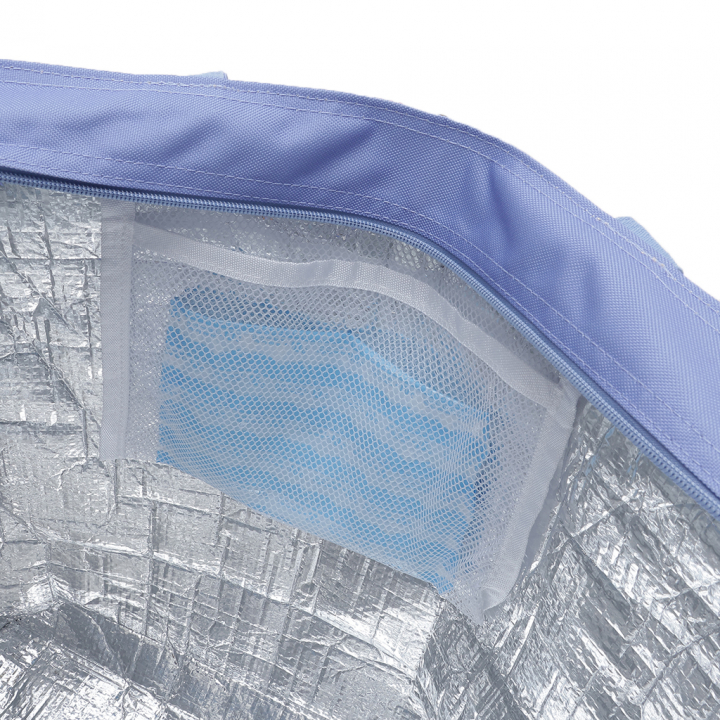 保冷バッグ トートバッグ 4WG7 [mama fiore マーマフィオーレ] Picoteeシリーズ ピコティ 保温保冷 ネコドット 大容量 レジャー キャンプ レディース ブルー