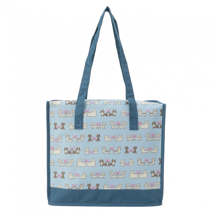  [mama fiore マーマフィオーレ] Picoteeシリーズ ピコティ BOX型 保温 保冷 トートバッグ 4WG6 保冷バッグ ボックス型 ねこ結び かわいい レジャー レディース グリーン