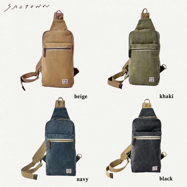 帆布工房 strollシリーズ|ボディバッグ 帆布 10号帆布 キャンバス ワンショルダーバッグ ショルダーバッグ 軽量 メンズ レディース 男女兼用 斜め掛け はんぷこうぼう 3X06
