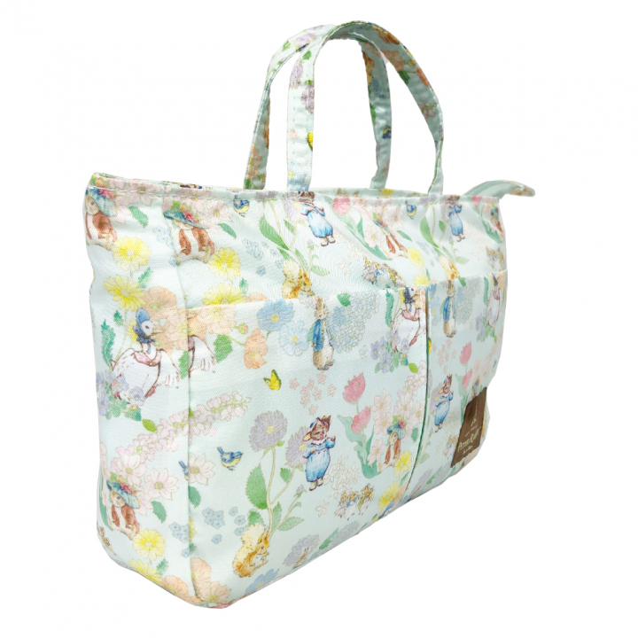 ポーチ 0665 [PETER RABBIT(TM) ピータ―ラビット(TM)] ピーターラビット(TM) 多収納 バッグインバッグ レディース 00グリーン