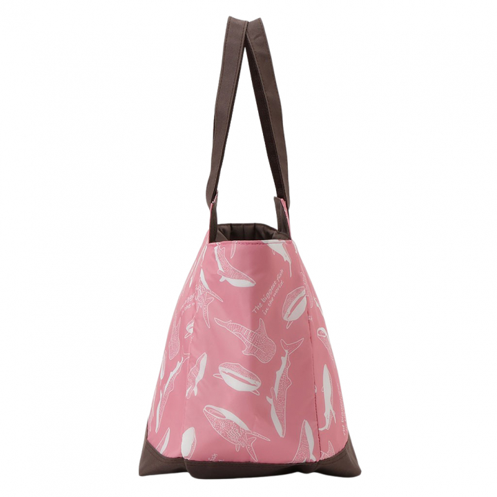 バルーン 保冷バッグ トートバッグ 5N35 [mama fiore マーマフィオーレ] 保温保冷 大容量 BIGサイズ ジンベイザメ 買い物 レジャー レディース ピンク