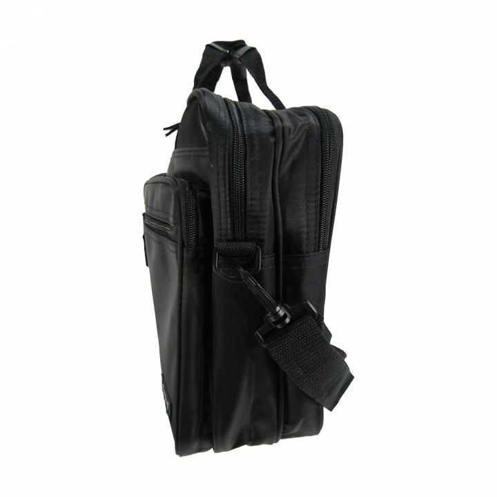  [Route-B ルートビー]  2WAY ビジネスバッグ A4対応 ショルダー 手提げ 通勤 軽い 就職 PC タブレット シンプル 黒 ブラック 0423