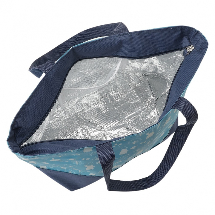 保冷バッグ トートバッグ 5M25 [ネコ人間 nekoningen ねこにんげん] 保温保冷 買い物 レジャー ネコ かわいい レディース スカイ