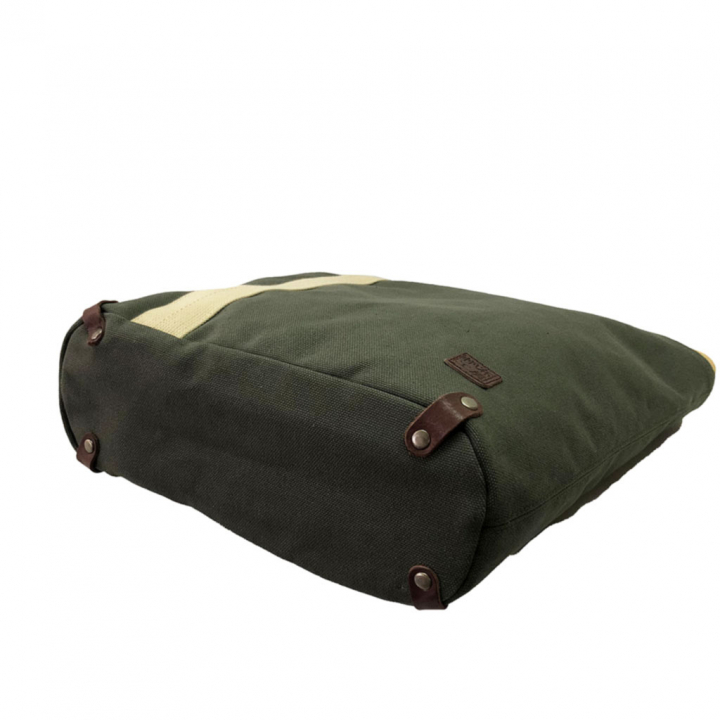 トートバッグ 3J40 [帆布工房 はんぷこうぼう] 日本製 多機能 2重構造 ポケット豊富 帆布 買い物 メンズ レディース