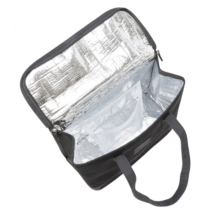  [mama fiore マーマフィオーレ] Picoteeシリーズ ピコティ BOX型 保温保冷トートバッグ 4WG1 | 無地 レジャー シンプル 男女兼用 軽量 レディース メンズ お買い物 ピクニック 運動会 イベント ユニセックス ブラック