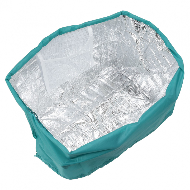 保温保冷 レジかごバッグ 4WH9 [mama fiore マーマフィオーレ] Picoteeシリーズ ピコティ 保温保冷 もふもふ犬 チェック レジカゴバッグ トートバッグ 買物 レディース グリーン