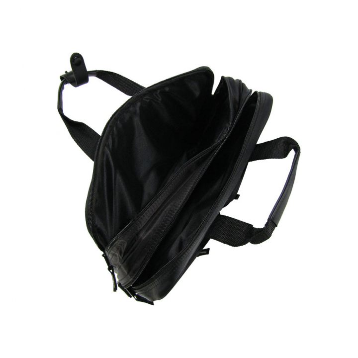  [Route-B ルートビー]  2WAY ビジネスバッグ A4対応 ショルダー 手提げ 通勤 軽い 就職 PC タブレット シンプル 黒 ブラック 0423