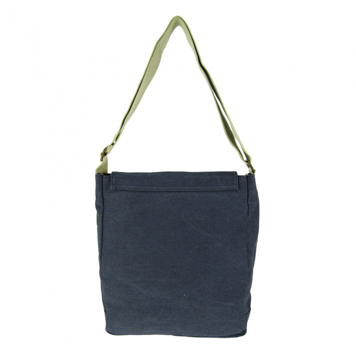 帆布工房 strollシリーズ|フラップショルダーバッグ 縦 帆布 10号帆布 キャンバス ムラ染め フラップ A4対応 レディース メンズ 男女兼用 斜め掛け はんぷこうぼう3X57