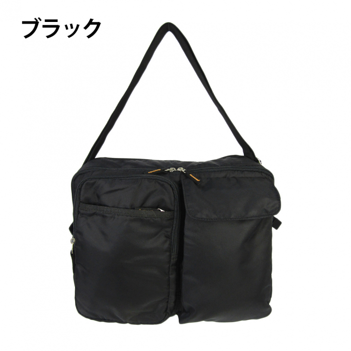 [A.O.T エーオーティー]  多機能 ショルダーバッグ ポケット 収納 便利 タウン カジュアル シンプル 無地 男女兼用 緑 カーキ 3830