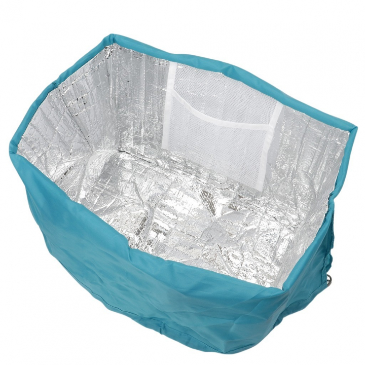 レジかごバッグ 4WA4 [mama fiore マーマフィオーレ] Picoteeシリーズ ピコティ 保温保冷 ネコドット レジカゴバッグ トートバッグ レジャー レディース グリーン