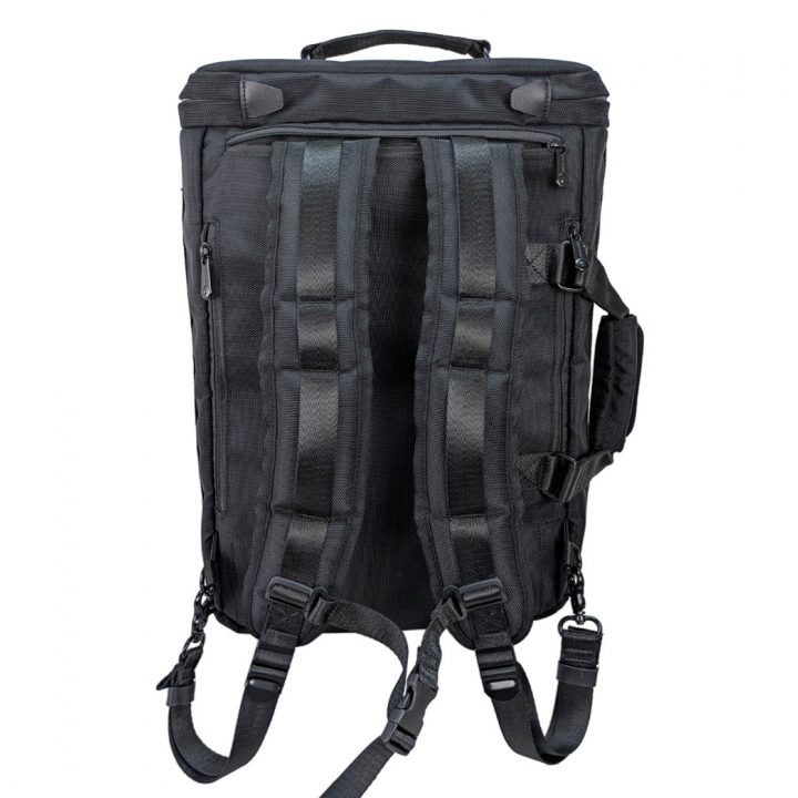 SANDGLASS｜キャリーオン機能 B4対応 2WAYビジネスバッグ 大容量 多機能 撥水 リュック 手持ち ビジネスリュック PC タブレット収納 出張 サンドグラス ブラック 3G02