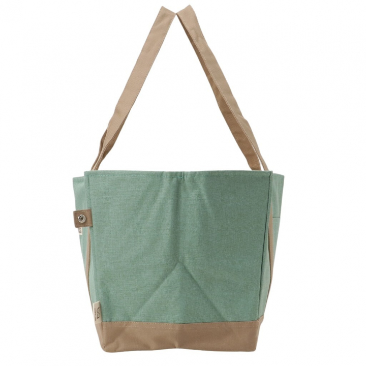 レジカゴバッグ(R) 4X57 [mama fiore マーマフィオーレ] Picoteeシリーズ ピコティ 保温 保冷 保冷バッグ レジカゴ トートバッグ エコバッグ 大容量 無地 シンプル レジャー レディース ライトグリーン