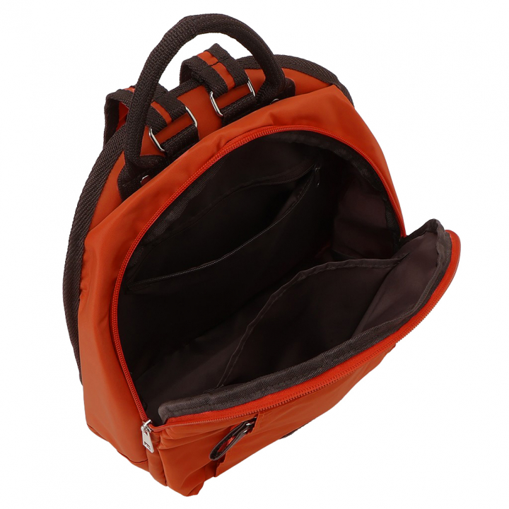 [Sofia Valentino ソフィアバレンチノ]  B5 サイズ対応 リュック 全5色 | リュックサック レディース 軽量 小物収納 撥水加工 お出かけ 旅行  橙 オレンジ  49F8