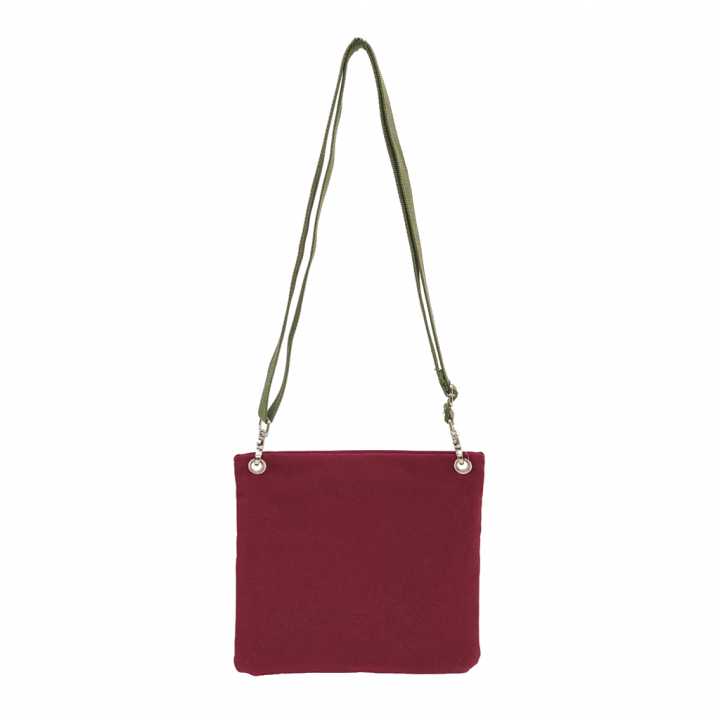 2WAY ショルダーバッグ 3J36 [帆布工房 はんぷこうぼう] 日本製 ポーチ サコッシュショルダー マチなし 帆布 キャンバス ブランド