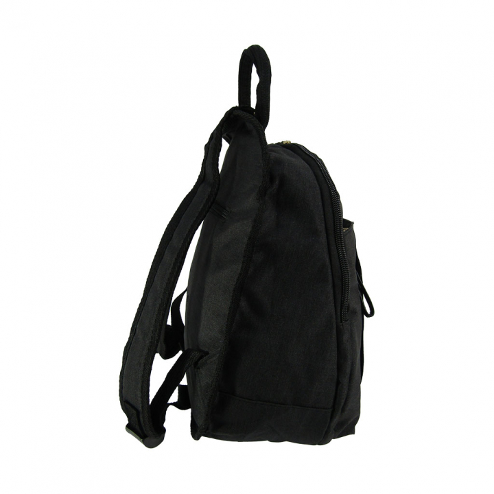 [Sofia Valentino ソフィアバレンチノ] 軽量 リュックサック | ポリエステル かわいい 軽い レディース 多収納 リュック 黒 ブラック 4927