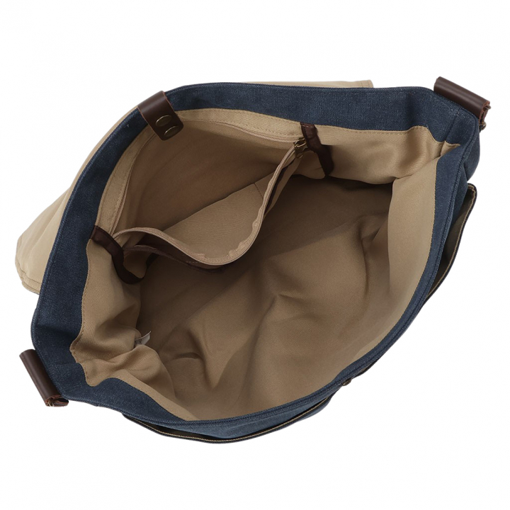  帆布工房 VINTAGE2｜メッセンジャーバッグ A4横型 ショルダーバッグ 帆布 キャンバス  斜めがけ メンズ レディース 男女兼用 牛革 ビンテージ はんぷこうぼう 3X97