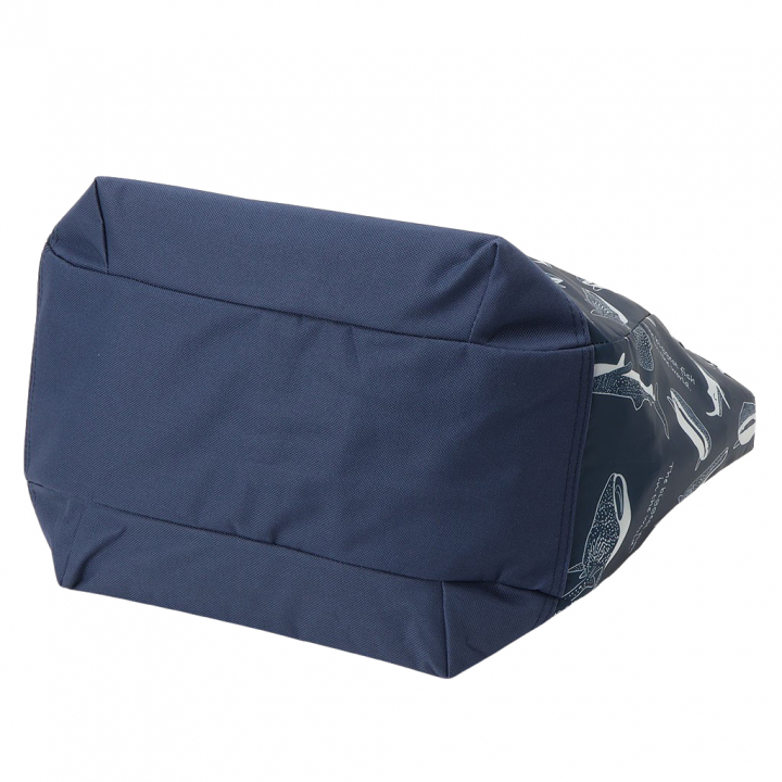 バルーン 保冷バッグ トートバッグ 5N35 [mama fiore マーマフィオーレ] 保温保冷 大容量 BIGサイズ ジンベイザメ 買い物 レジャー レディース ネイビー