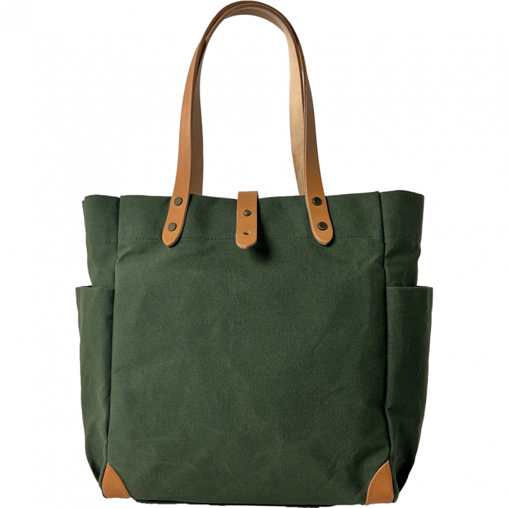 トートバッグ (M) レディース メンズ キャンバストート 日本製 国産帆布 A4 多機能 パラフィン加工 帆布工房(はんぷこうぼう) 3J10