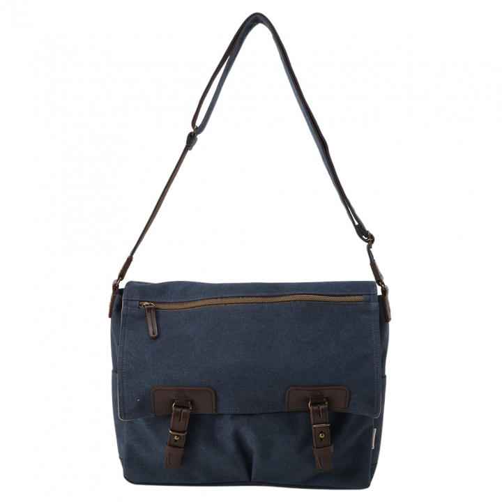  帆布工房 VINTAGE2｜メッセンジャーバッグ A4横型 ショルダーバッグ 帆布 キャンバス  斜めがけ メンズ レディース 男女兼用 牛革 ビンテージ はんぷこうぼう 3X97