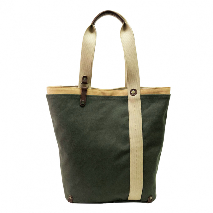 トートバッグ 3J40 [帆布工房 はんぷこうぼう] 日本製 多機能 2重構造 ポケット豊富 帆布 買い物 メンズ レディース