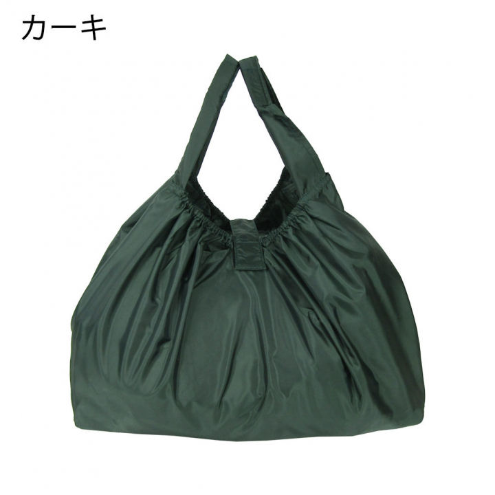 シンプルレジカゴバッグ(R) |  超軽量 エコバッグ | 緑系 カーキ 9012