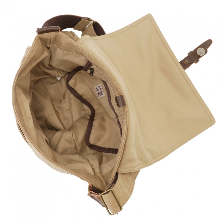 ショルダーバッグ VINTAGE2シリーズ 3X96 [帆布工房 はんぷこうぼう] 帆布 キャンバス 斜めがけ メンズ レディース 牛革 A4 ビンテージ ブランド